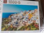 Legpuzzel Santorini, Griekenland - 1000 stukjes, Hobby en Vrije tijd, Denksport en Puzzels, Ophalen of Verzenden, 500 t/m 1500 stukjes