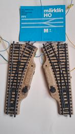 Te koop Märklin elektrische wissels 5202., Hobby en Vrije tijd, Modeltreinen | H0, Wisselstroom, Rails, Ophalen of Verzenden, Zo goed als nieuw