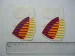 sticker oud Q8 origineel logo dus geen chinees retro 2x oil, Verzenden, Zo goed als nieuw, Bedrijf of Vereniging