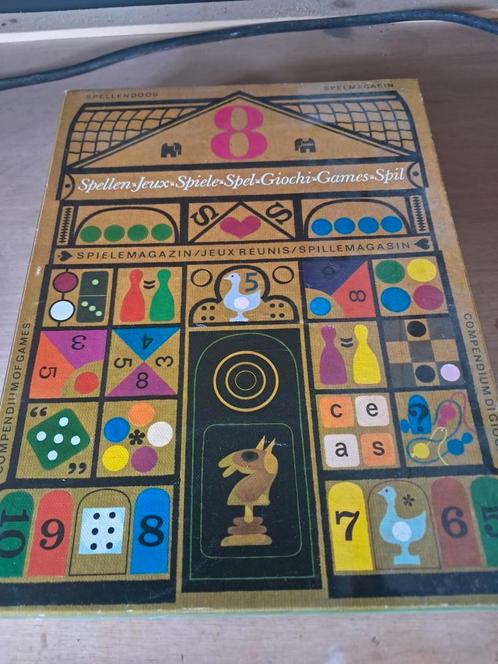 Oude Jumbo Spellendoos Nr. 425, Hobby en Vrije tijd, Gezelschapsspellen | Bordspellen, Gebruikt, Een of twee spelers, Drie of vier spelers
