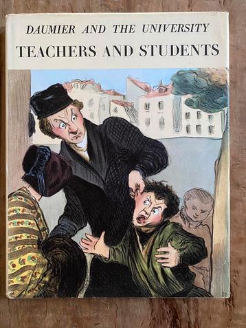 2 oude boeken van Honoré Daumier (franse spotprenten) beschikbaar voor biedingen