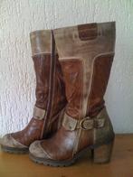 laarzen, maat 38, Kleding | Dames, Schoenen, Hoge laarzen, Bruin, Ophalen of Verzenden, Zo goed als nieuw