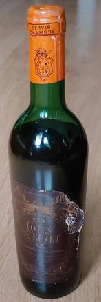 Oude fles wijn 1974 COTES DE BUZET 73cl, Verzamelen, Wijnen, Ophalen of Verzenden, Zo goed als nieuw, Overige typen, Frankrijk