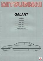 Folder Mitsubishi Galant (1982), Verzenden, Gelezen, Mitsubishi