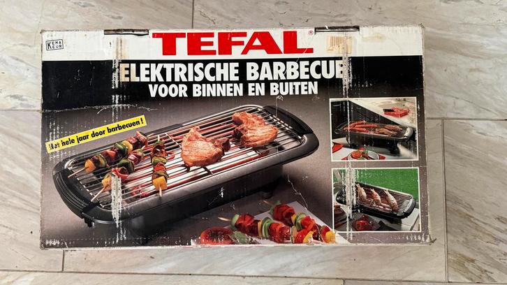 Tefal Elektrische Barbecue - Binnen & Buiten, Tuin en Terras, Elektrische barbecues, Gebruikt, Ophalen of Verzenden