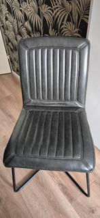 2 leren stoelen, amper gebruikt, Ophalen, Twee, Zwart, Leer