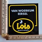 Vintage sticker Lois Jeans and Jackets Eersel van Woerkom, Ophalen of Verzenden, Zo goed als nieuw