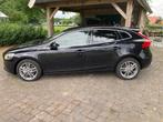 Volvo V40 2.0 D3 Momentum, Auto's, Euro 5, Gebruikt, Zwart, Leder en Stof