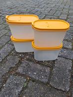 4x tupperware ruimtebespaarders, Ophalen of Verzenden, Zo goed als nieuw