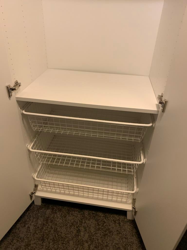 IKEA Platsa kledingkast, Ophalen, Kunststof, 100 tot 150 cm, 50 tot 100 cm