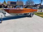 Ddr boot t4 houten speedboot retro met warthburg motor, Watersport en Boten, Binnenboordmotor, 6 meter of meer, Diesel, Ophalen of Verzenden