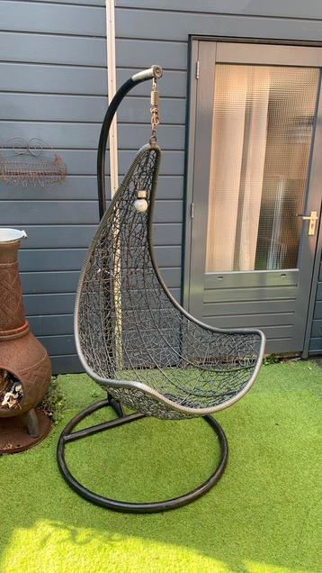 Twee keer hang ei relax stoel, egg chair, tuin fauteuil beschikbaar voor biedingen