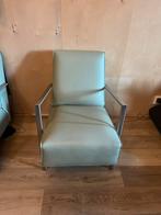 2 groene fauteuils, Huis en Inrichting, Fauteuils, Ophalen, Gebruikt, 75 tot 100 cm, 50 tot 75 cm