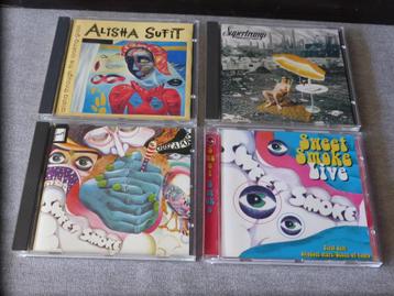 Veel bijzondere sixties cd's Sufit Sweetsmoke t/m Zombies