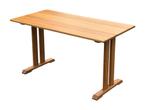 Vintage shaker eettafel in eiken minimalistisch design jaren