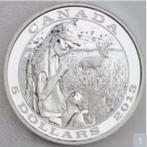 Canada - 5 Dollar 2013 - Tradition of Hunting - Deer, Verzenden, Noord-Amerika, Setje, Zilver
