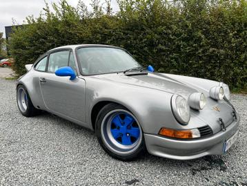 Porsche 911 F model voorklep met Cibie verstralers