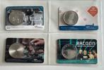 KNM coincard Diamantbewerker + 3 andere penning, Ophalen of Verzenden, Overige materialen