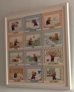 Merklap beertjes maanden van het jaar, Ophalen of Verzenden, Gebruikt, Handborduren, Patroon