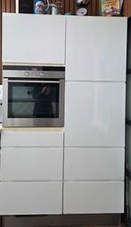 Hoogglans ingebouwde kast incl Apparatuur, Huis en Inrichting, Keuken | Keukenelementen, Ophalen of Verzenden, Gebruikt, 25 tot 50 cm