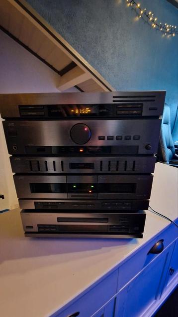 JVC Mini Stereo Set - Goed Werkend! beschikbaar voor biedingen