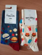 Happy Socks 2 paar maat 36-40, Sokken en Kniesokken, Overige kleuren, Maat 35 t/m 38, Nieuw