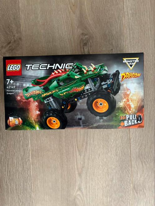 LEGO TECHNIC, Monster Jam Dragon nieuw in doos 42149, Kinderen en Baby's, Speelgoed | Duplo en Lego, Nieuw, Lego, Complete set
