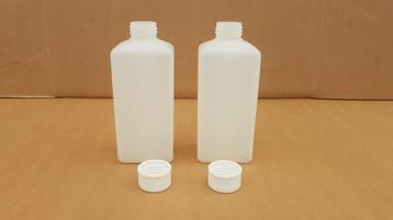 Partij lege plastic flacons / flesje met schroefdop - 250ml beschikbaar voor biedingen