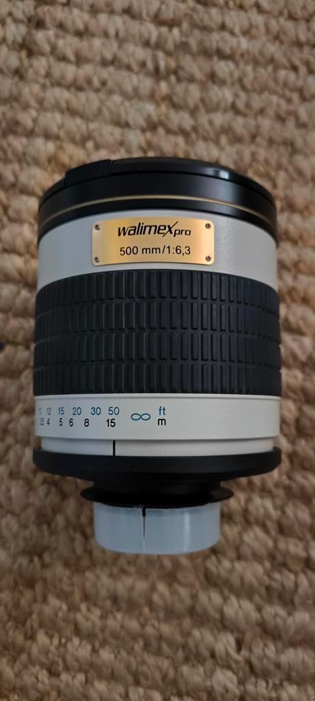 Walimex Pro 500mm 1:6.3, Audio, Tv en Foto, Fotografie | Lenzen en Objectieven, Zo goed als nieuw, Zoom, Ophalen of Verzenden