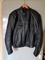 Heren Lookwell lederen motorjack zwart + MQP broek, Motoren, Ophalen, Tweedehands, Jas | leer