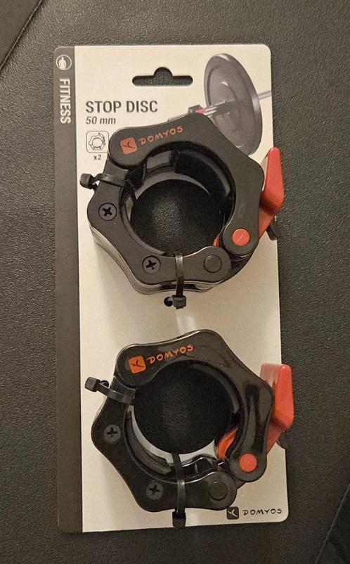 Domyos Barbell Clip / Sluiting 50mm (Gloednieuw!), Sport en Fitness, Fitnessmaterialen, Nieuw, Overige typen, Ophalen of Verzenden