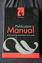 APA boek 5e editie Publication Manual, Ophalen of Verzenden, Beta, Zo goed als nieuw, WO