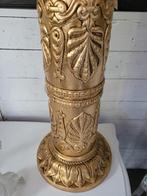 vintage goudkleurige pilaar, Heikant 21 Kaatsheuvel, Belle Vieille Brocante, Ophalen of Verzenden, Zo goed als nieuw