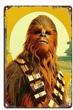 Nieuw metalen afbeelding star wars Darth  Vader 20-30cm, Verzenden, Nieuw, Overige typen