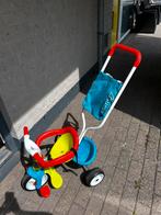 Smoby driewieler, Ophalen, Zo goed als nieuw, Duwstang