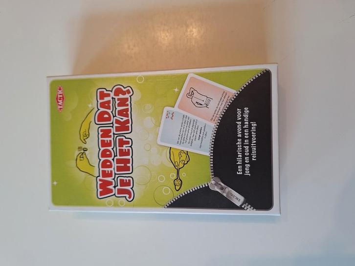 Wedden Dat Je Het Kan - Reisspel, Hobby en Vrije tijd, Gezelschapsspellen | Overige, Nieuw, Ophalen of Verzenden