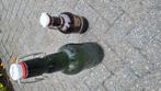 2 stuks beugelflessen (bier) voor bar of mancave, Ophalen of Verzenden, Gebruikt, Grolsch
