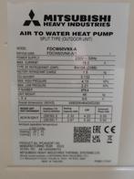 Mitsubishi Hydrolution lucht/water warmtepomp FDCW60VNX-A, Verwarmen, Refurbished, 3 snelheden of meer, Ophalen of Verzenden