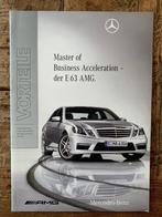Product info brochure Mercedes-Benz AMG E 63 AMG W212 2009, Nieuw, Mercedes-Benz, Mercedes, Ophalen of Verzenden