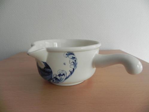 Sarreguemines sauskommetje vis, Antiek en Kunst, Antiek | Servies los, Ophalen