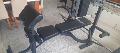 fitness bankje, Sport en Fitness, Fitnessmaterialen, Zo goed als nieuw, Fitnessbank, Armen, Benen, Borst, Buik, Rug, Ophalen