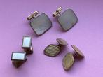 Vintage leuke Manchetknopen, Sieraden, Tassen en Uiterlijk, Manchetknopen, Ophalen of Verzenden, Gebruikt