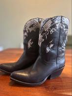 Zwarte Sendra boots mt 37, Zwart, Ophalen of Verzenden, Zo goed als nieuw, Hoge laarzen