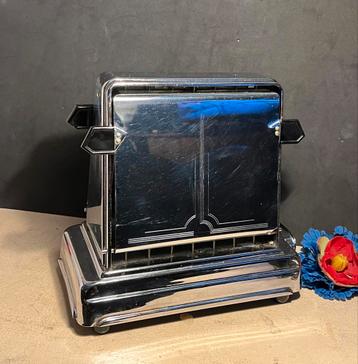 Vintage Chroom Broodrooster Jaren 50 - Als Nieuw beschikbaar voor biedingen