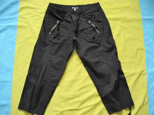 Broek Dames Bandolera maat 40 Zwart 7/8 z.g.a.n. 26082025, Kleding | Dames, Broeken en Pantalons, Nieuw, Maat 38/40 (M), Zwart