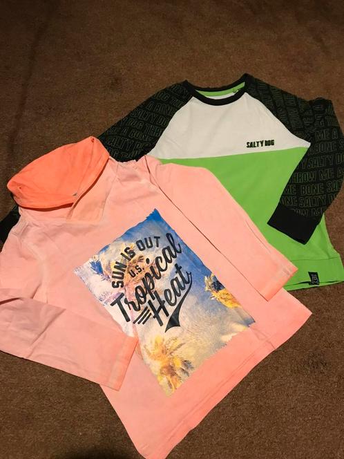 6 T’shirts met lange mouwen Oa’ Vingino/ Z8, Kinderen en Baby's, Kinderkleding | Maat 128, Gebruikt, Jongen, Shirt of Longsleeve
