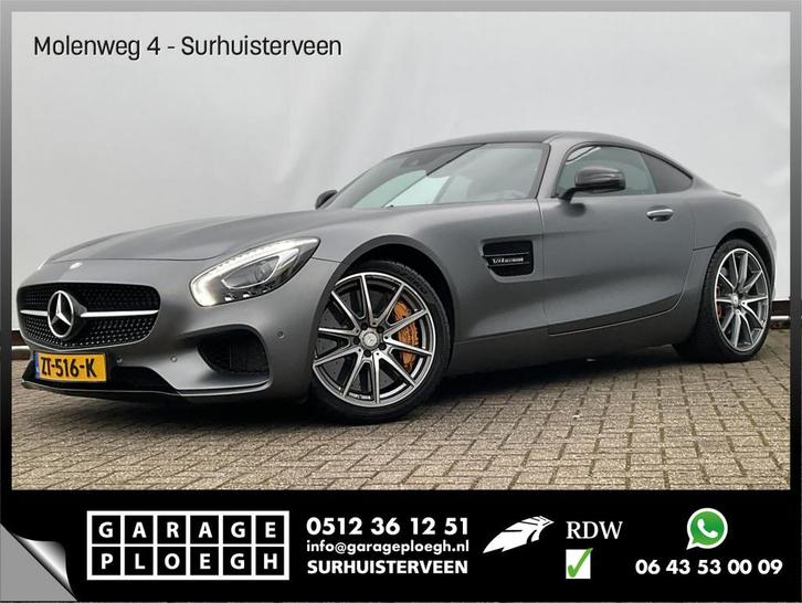 Mercedes-Benz AMG GT 4.0 S TURBO 510pk Frozen-Grey Pano. Ker, Auto's, Mercedes-Benz, Bedrijf, Te koop, AMG GT, ABS, Achteruitrijcamera