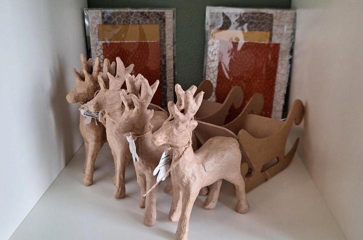 Kerst rendier decopatch, Hobby en Vrije tijd, Knutselen, Nieuw, Knutselwerk, Ophalen of Verzenden