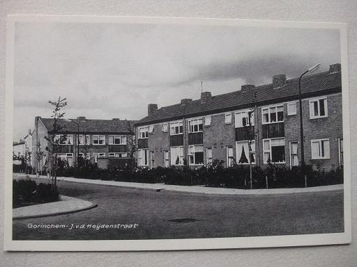 P124 Gorinchem - J. v.d. Heijdenstraat, Verzenden, 1960 tot 1980, Ongelopen, Zuid-Holland