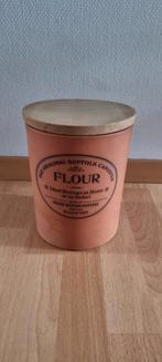Henry Watson Pottery Suffolk Flour Canister, Ophalen of Verzenden, Zo goed als nieuw, Overige materialen, Pot, Bus of Blik